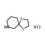 CAS#: 958451-84-8, 1,4-Dithia-7-azaspiro[4.5]decane hydrochloride (1:1)