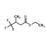CAS#: 95853-67-1, Ethyl 4,4,4-trifluoro-3-methylbutanoate