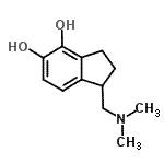 CAS#: 95860-06-3, 1-[(Dimethylamino)methyl]-4,5-indanediol