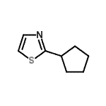 CAS#: 958827-20-8, 2-Cyclopentyl-1,3-thiazole
