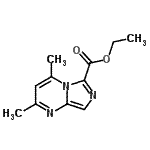 CAS#: 959015-28-2, Ethyl 2,4-dimethylimidazo[1,5-a]pyrimidine-6-carboxylate