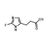 CAS#: 959092-31-0, 3-(2-Fluoro-1H-imidazol-5-yl)propanoic acid