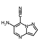 CAS#: 959106-15-1, 6-Aminopyrazolo[1,5-a]pyrimidine-7-carbonitrile