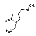 CAS 登录号：959237-10-6， 1-乙基-4-[(甲基氨基)甲基]-2-吡咯烷酮