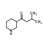CAS#: 959237-21-9, 3-Methyl-1-(3-piperidinyl)-1-butanone