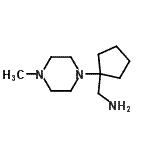 CAS#: 959240-31-4, 1-[1-(4-Methyl-1-piperazinyl)cyclopentyl]methanamine