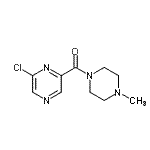 CAS#: 959241-37-3, (6-Chloro-2-pyrazinyl)(4-methyl-1-piperazinyl)methanone