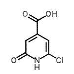 CAS#: 959244-16-7, 6-Chloro-2-oxo-1,2-dihydro-4-pyridinecarboxylic acid
