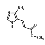 CAS#: 959299-14-0, Methyl (2E)-3-(4-amino-1H-imidazol-5-yl)acrylate