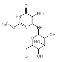CAS#: 95931-87-6, 5-Amino-6-(beta-D-Glucopyranosyl-Amino)-2-Methoxy-4(1H)-Pyrimidinone