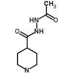 CAS 登录号：959387-25-8， N'-乙酰基-4-哌啶甲酰肼