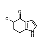 CAS#: 95991-85-8, 5-Chloro-1,5,6,7-tetrahydro-4H-indol-4-one
