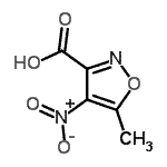 CAS 登录号：960225-75-6， 5-甲基-4-硝基-1,2-恶唑-3-羧酸