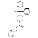 CAS#: 96067-93-5, Benzyl 4-[hydroxy(diphenyl)methyl]-1-piperidinecarboxylate