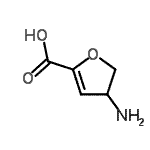 CAS 登录号：96093-49-1， 4-氨基-4,5-二氢-2-呋喃羧酸