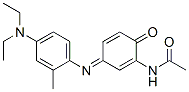 CAS 登录号：96141-86-5， N-(3-((4-(二乙基氨基)-2-甲基苯基)亚氨基)-6-氧代-1,4-环己二烯-1-基)-乙酰胺
