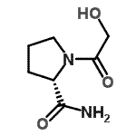 CAS#: 96166-39-1, 1-Glycoloyl-L-prolinamide