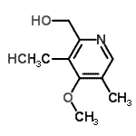 CAS#: 96300-88-8, (4-Methoxy-3,5-dimethyl-2-pyridinyl)methanol hydrochloride (1:1)