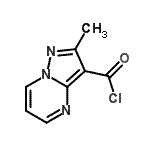 CAS 登录号：96319-39-0， 2-甲基吡唑并[1,5-a]嘧啶-3-甲酰氯