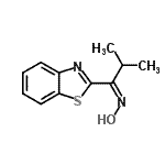 CAS 登录号：96327-89-8， (1Z)-1-(1,3-苯并噻唑-2-基)-N-羟基-2-甲基-1-丙亚胺