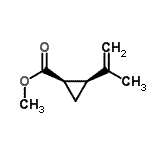 CAS#: 96358-64-4, Methyl (1R,2S)-2-isopropenylcyclopropanecarboxylate