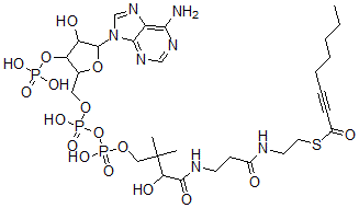 CAS#: 96448-59-8, 2-Octynoyl-Coenzyme A