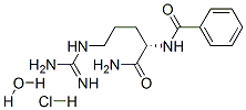 CAS 登录号：965-03-7， N-[(1S)-1-(氨基羰基)-4-[(氨基亚胺甲基)氨基]丁基]-苯甲酰胺
