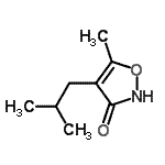 CAS#: 96520-40-0, 4-Isobutyl-5-methyl-1,2-oxazol-3(2H)-one