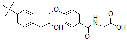 CAS#: 96609-38-0, 1-(4'-tert-Butylphenyl)-3-(4'carboxymethylaminocarbonylphenoxy)-2-propanol