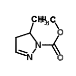 CAS#: 96632-56-3, Methyl 5-methyl-4,5-dihydro-1H-pyrazole-1-carboxylate