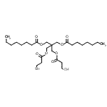 CAS#: 96692-62-5, [2-(octanoyloxymethyl)-3-(3-sulfanylpropanoyloxy)-2-(3-sulfanylpropanoyloxymethyl)propyl] octanoate