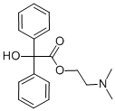 CAS 登录号：968-46-7， 苯基乙醇酸 2-(二甲基氨基)乙基酯
