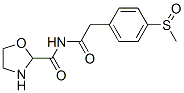 CAS#: 96800-41-8, N-[3-(4-Methylsulfinylphenyl)-2-oxo-1,3-oxazolidinyl-5-methyl]acetamide