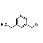 CAS#: 96838-56-1, 3-(Bromomethyl)-5-ethylpyridine
