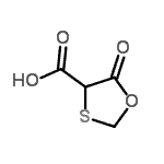 CAS#: 96905-93-0, 5-Oxo-1,3-oxathiolane-4-carboxylic acid