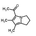 CAS 登录号：97073-03-5， 1-(6,7-二甲基-2,3-二氢-1H-吡咯里嗪-5-基)乙酮