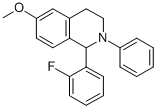 CAS#: 97106-80-4, 1,2,3,4-Tetrahydro-1-(2-Fluorophenyl)-6-Methoxy-2-Phenylisoquinoline