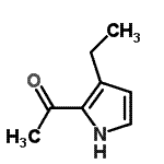 CAS 登录号：97188-37-9， 1-(3-乙基-1H-吡咯-2-基)乙酮