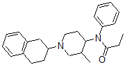 CAS#: 97220-08-1, N-(3-Methyl-1-(2-(1,2,3,4-Tetrahydro)Naphthyl)-4-Piperidinyl)-N-Phenylpropanamide
