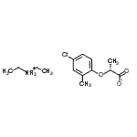 CAS 登录号：97233-27-7， 二乙基铵(R)-2-(4-氯-2-甲基苯氧基)丙酸酯