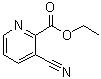 CAS 登录号：97316-55-7， 3-氰基-2-吡啶羧酸乙酯