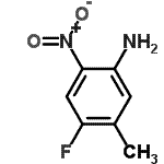 CAS#: 97389-10-1, 4-Fluoro-5-methyl-2-nitroaniline