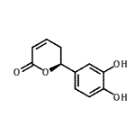 CAS 登录号：97457-16-4， (6S)-6-(3,4-二羟基苯基)-5,6-二氢-2H-吡喃-2-酮