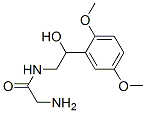 CAS 登录号：97476-58-9， 2-氨基-N-[2-(2,5-二甲氧基苯基)-2-羟基-乙基]乙酰胺