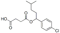 CAS 登录号：97492-93-8， 丁二酸 1-[1-(4-氯苯基)-4-甲基戊基]酯