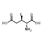 CAS#: 97550-64-6, (3R)-3-Fluoro-D-glutamic acid