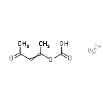 CAS 登录号：97552-51-7， 镁(1-甲基-3-氧代-丁-1-烯基)碳酸氢酯