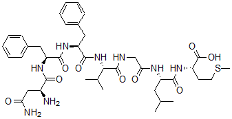 CAS 登录号：97559-39-2， 神经激肽 B (4-10)