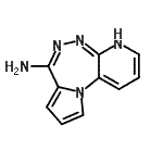 CAS#: 97580-65-9, 4H-Pyrido[2,3-c]pyrrolo[1,2-e][1,2,5]triazepin-7-amine