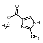 CAS 登录号：97602-72-7， 甲基2-甲基-1H-咪唑-4-羧酸酯